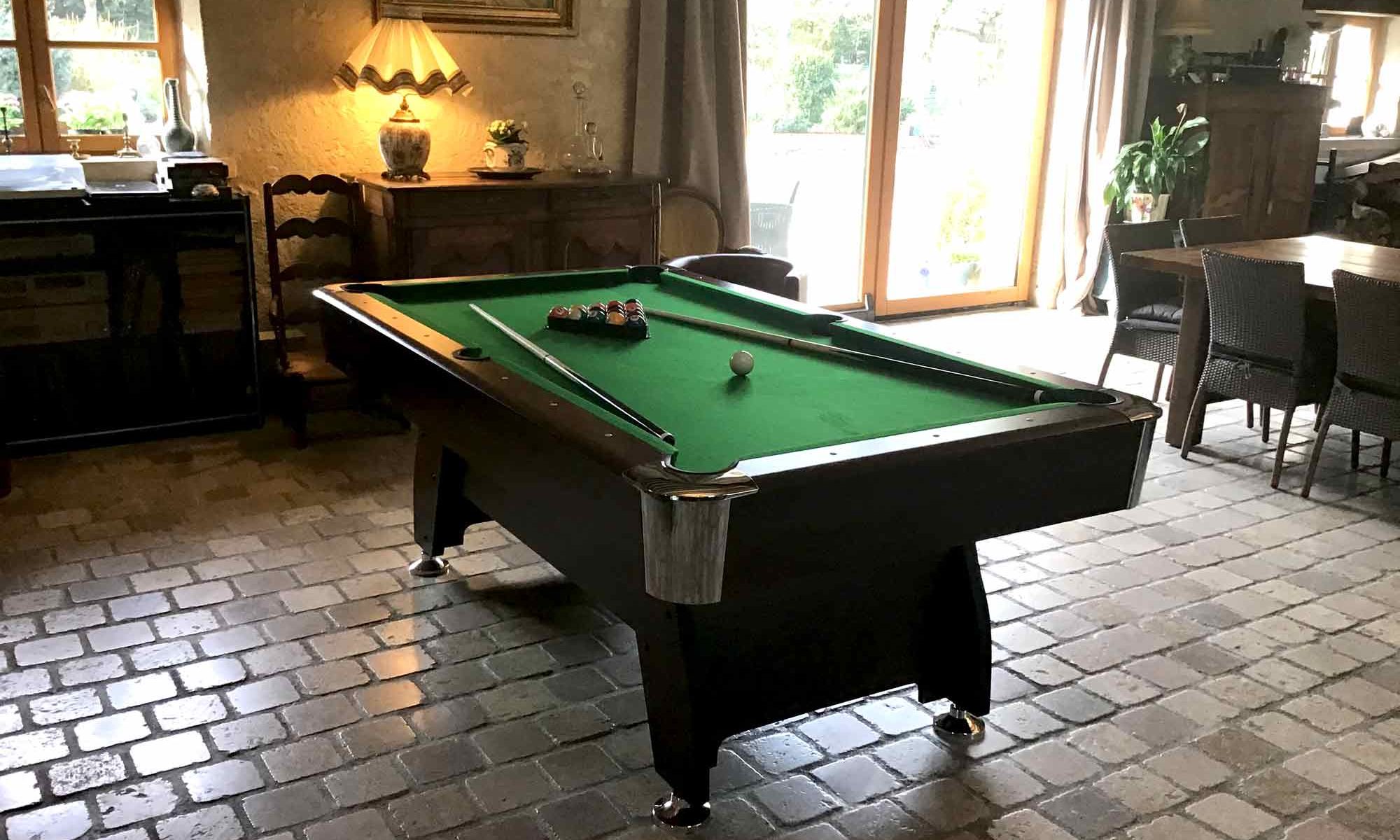 Billard aux chambres d'hotes de Beauval